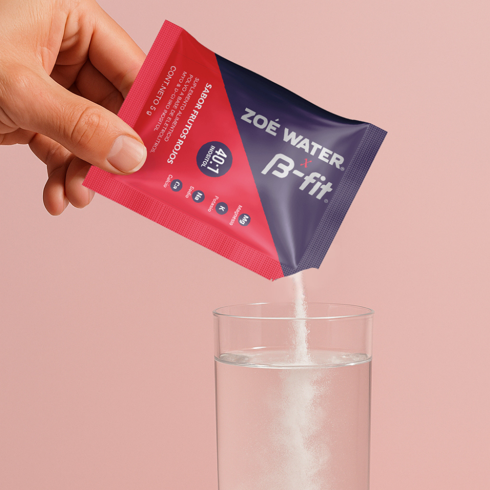 Electrolitos con Inositol Zoé Water x B-Fit - Polvo