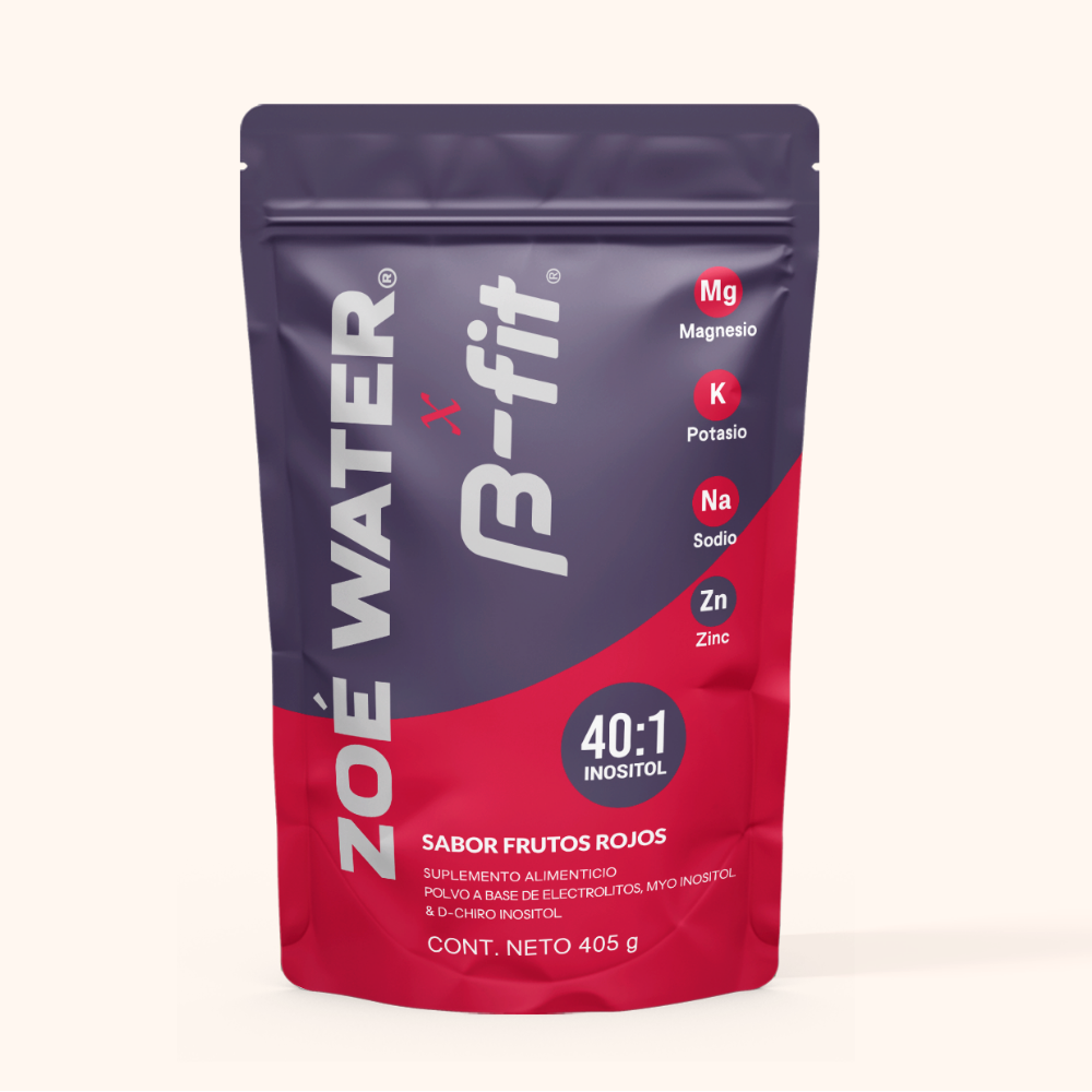Electrolitos con Inositol Zoé Water x B-Fit - Polvo