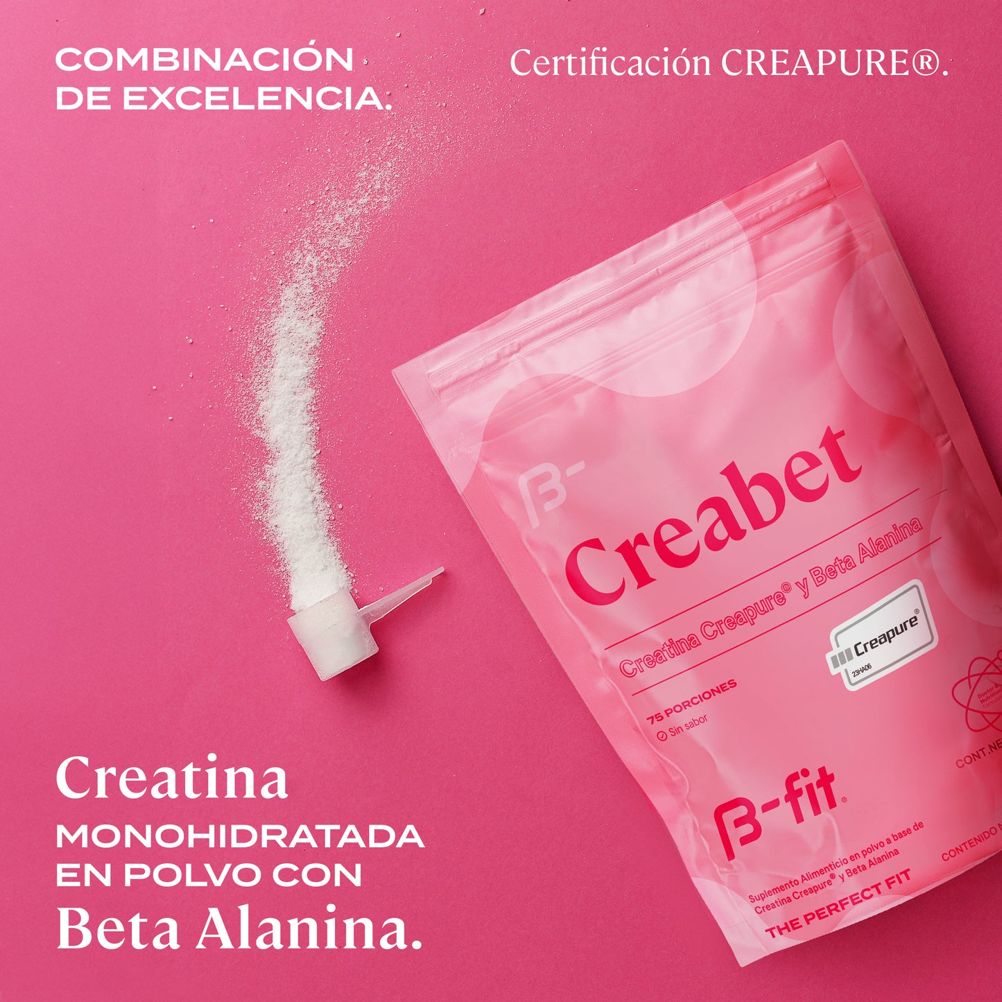 Creabet Creatina + Beta Alanina Creapure® | B-fit