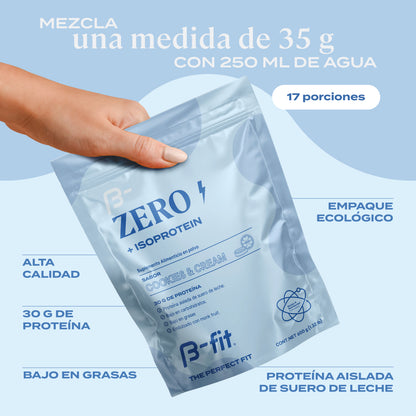 Proteina Zero+ Isolated - 17 porciones (600g)