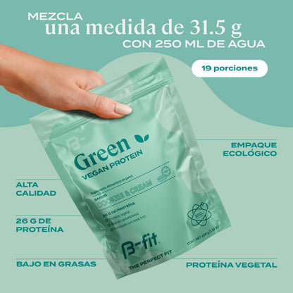 Proteína Vegana - 19 porciones (600g)