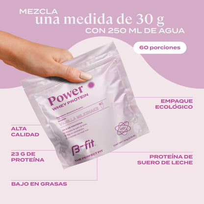 Proteína Whey - 60 porciones (1.8 Kg)