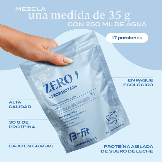 Proteina Zero+ Isolated - 17 porciones (600g)