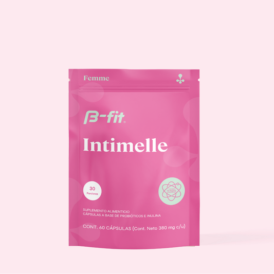 Intimelle Probióticos Femeninos - 60 cápsulas | 30 porciones