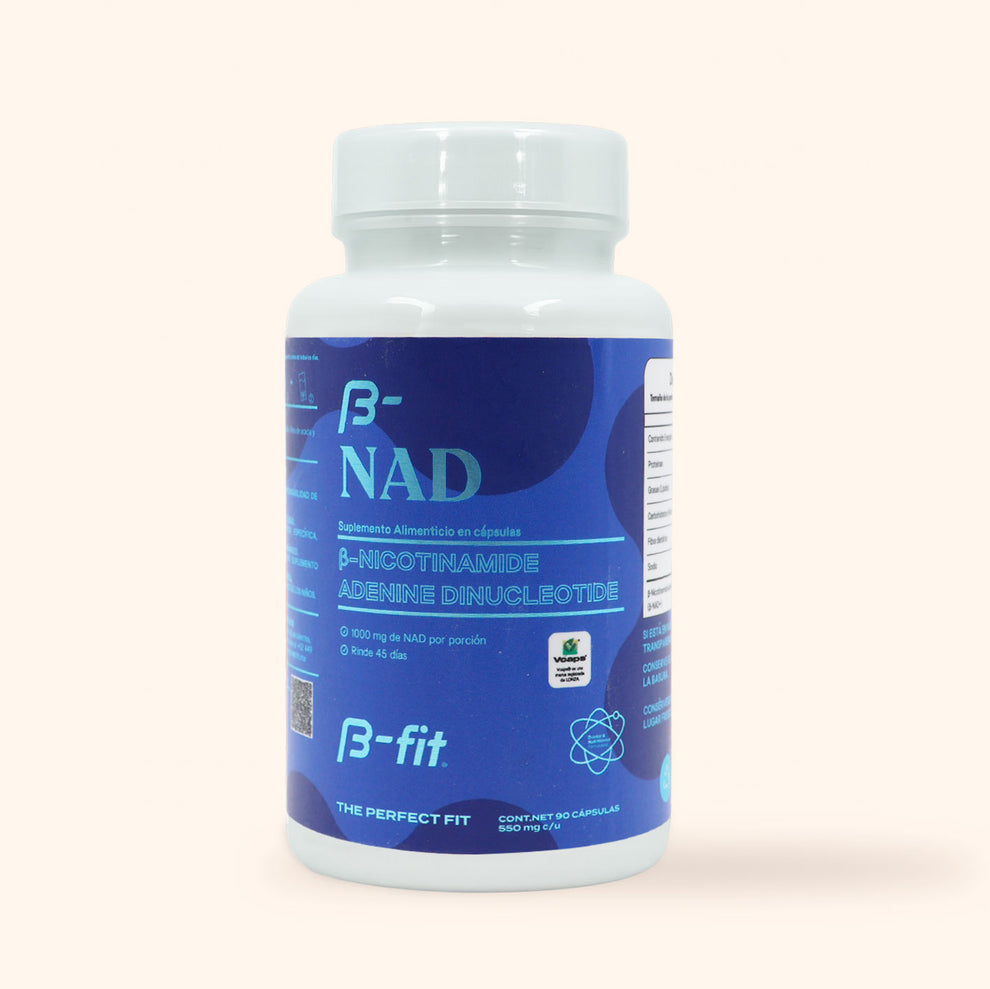 B-fit NAD 500mg 90 cápsulas