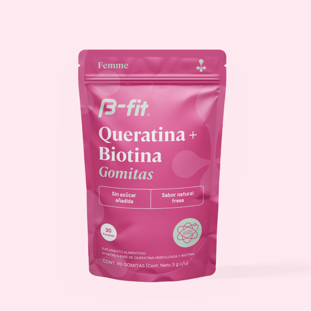 Gomitas Queratina + Biotina - 90 Gomitas | 30 porciones