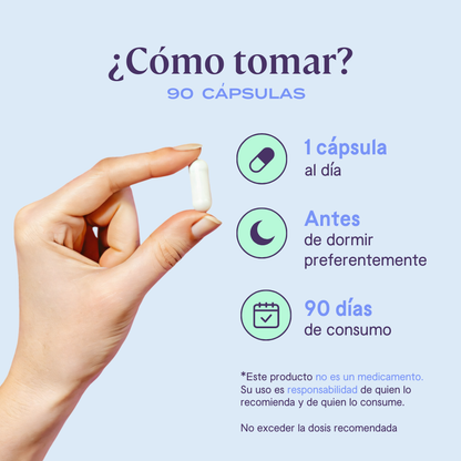 Magnesio Marino 100% Natural - 90 Cápsulas