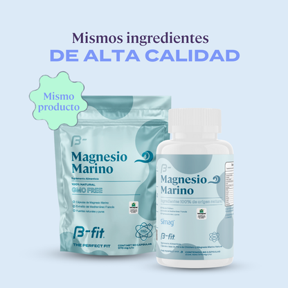 Magnesio Marino 100% Natural - 90 Cápsulas