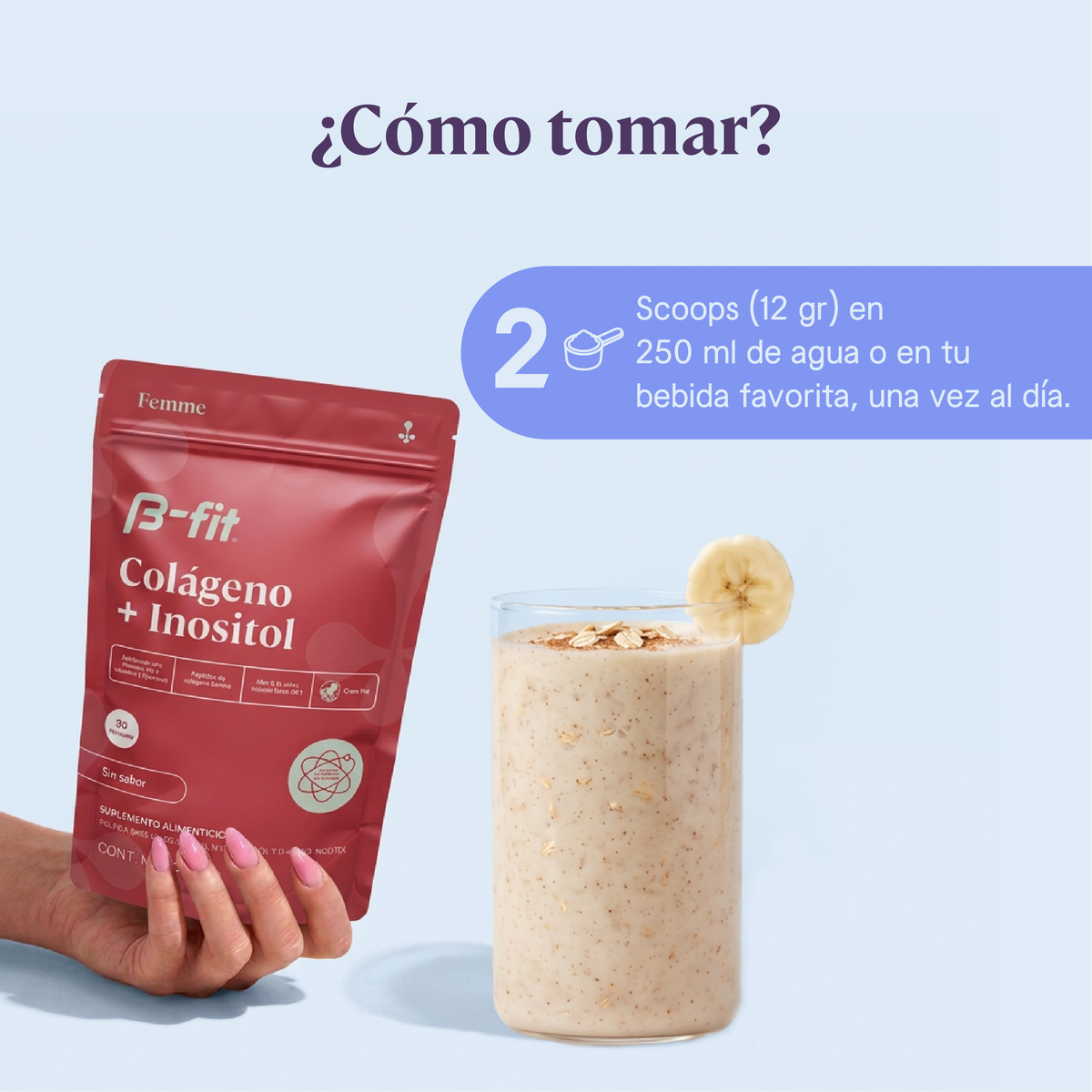 Colágeno + Inositol - 30 porciones