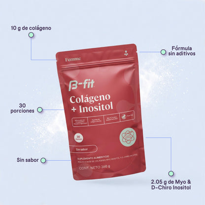 Colágeno + Inositol - 30 porciones