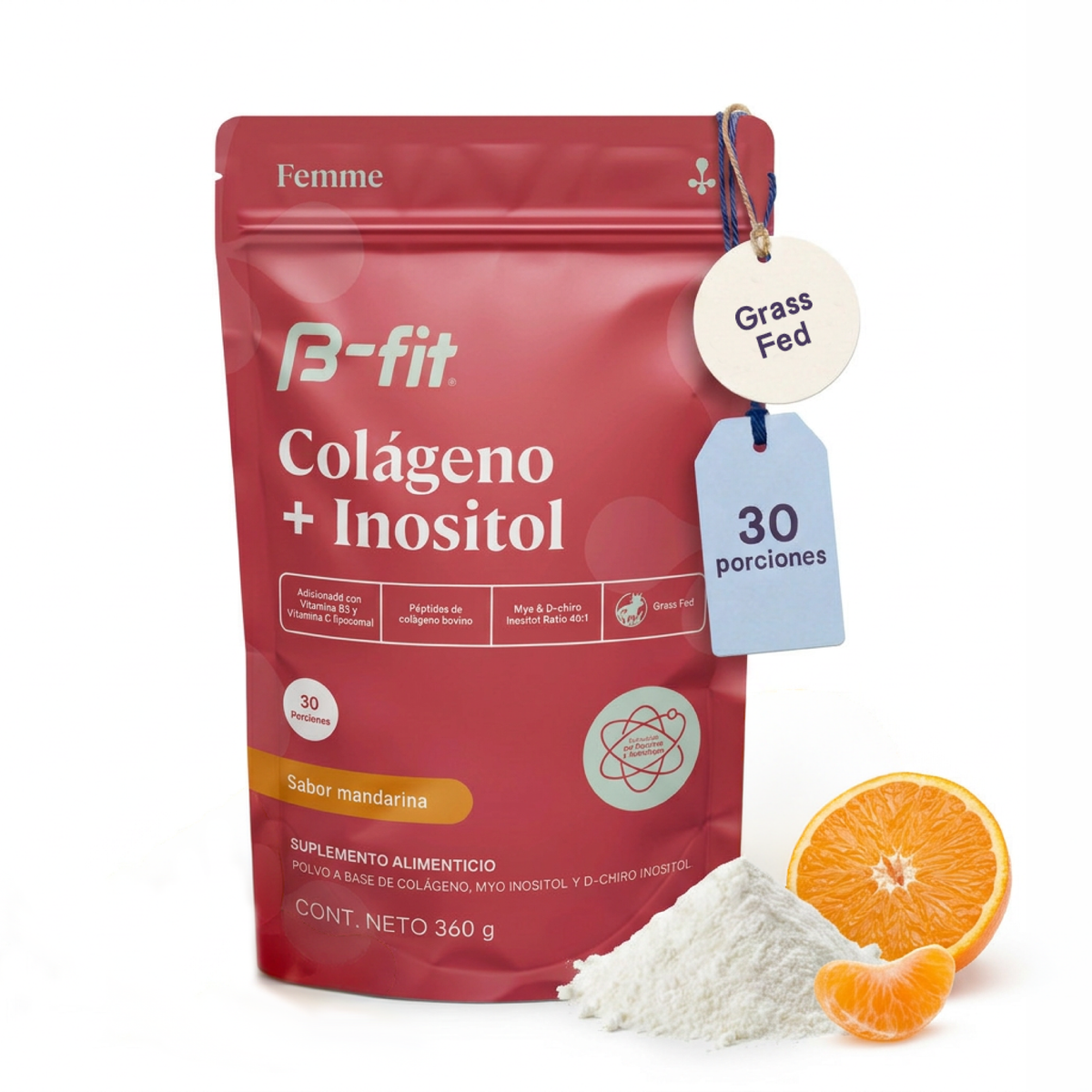 Colágeno + Inositol - 30 porciones