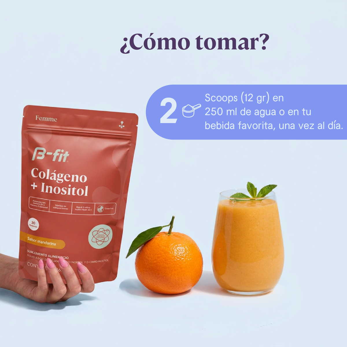 Colágeno + Inositol - 30 porciones