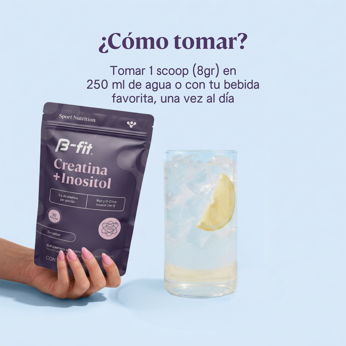 Creatina + Inositol - 30 porciones