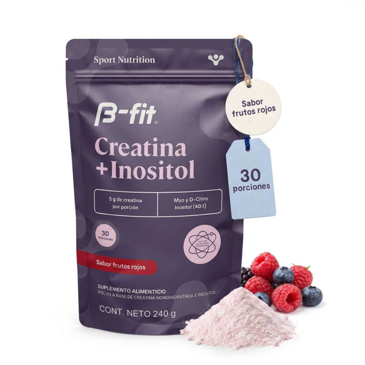 Creatina + Inositol - 30 porciones