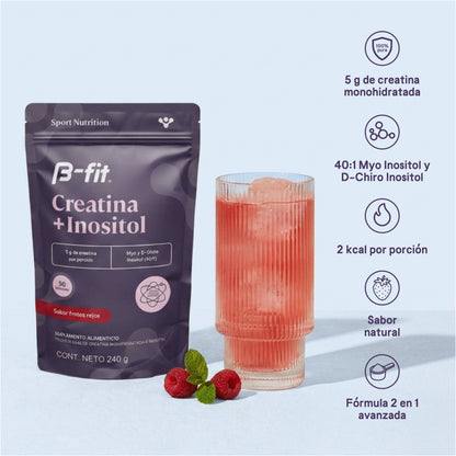 Creatina + Inositol - 30 porciones
