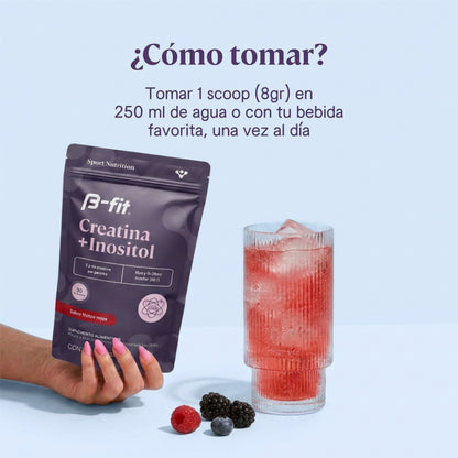 Creatina + Inositol - 30 porciones