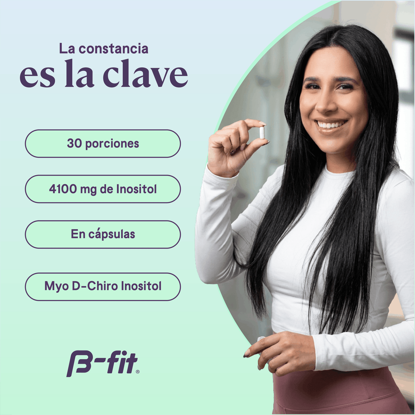Just Inositol - 120 cápsulas | 30 porciones