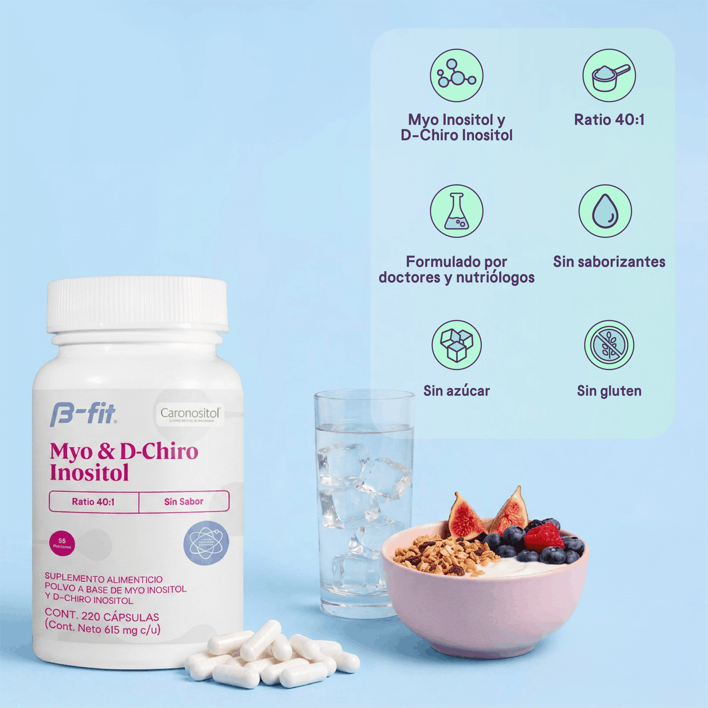 Just Inositol Caronositol® - Cápsulas
