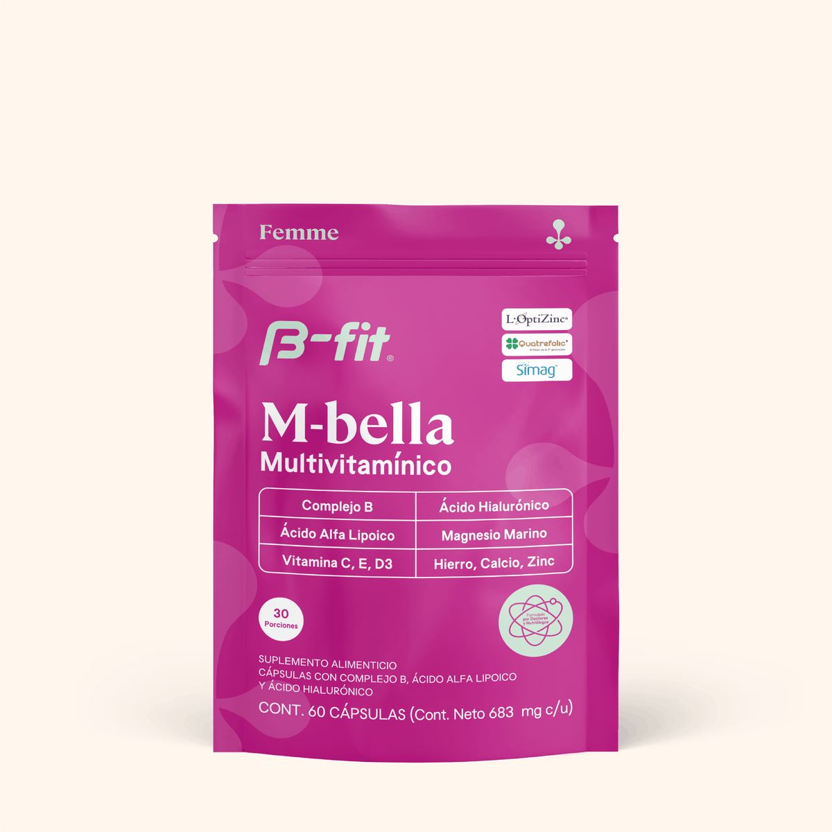 M-Bella Multivitamínico Mujer - 30 Porciones