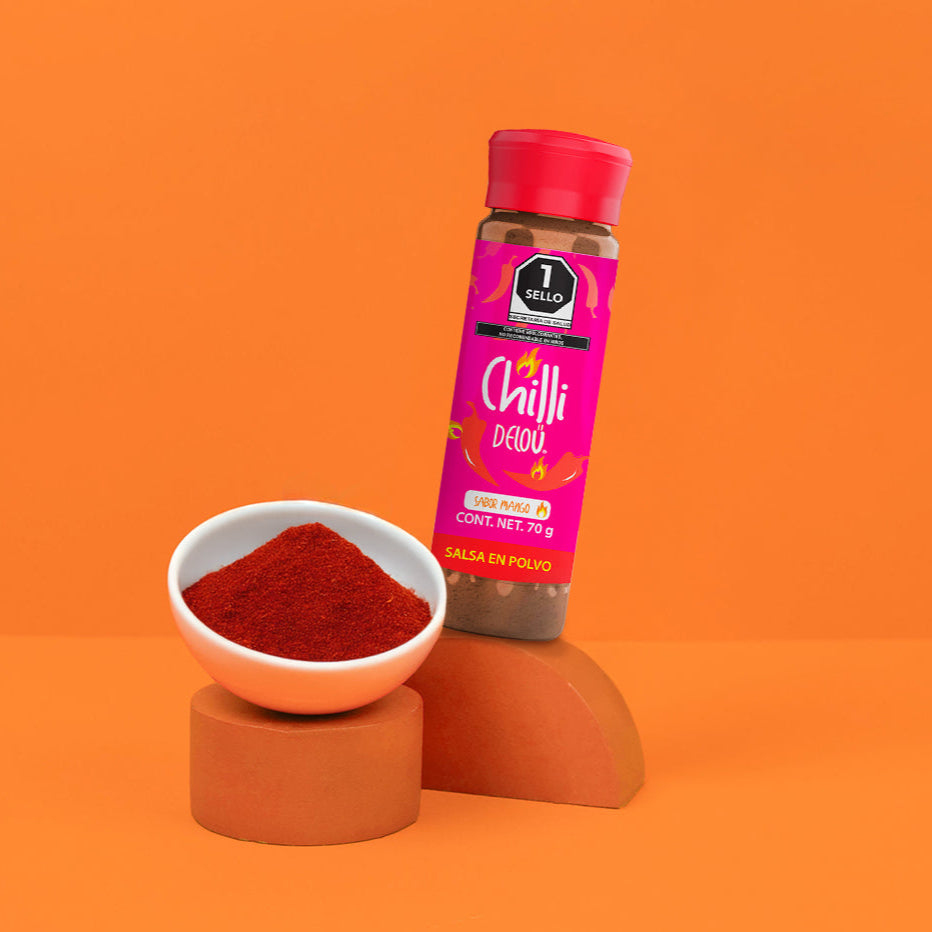 Deloü Chilli en polvo sin Azúcar