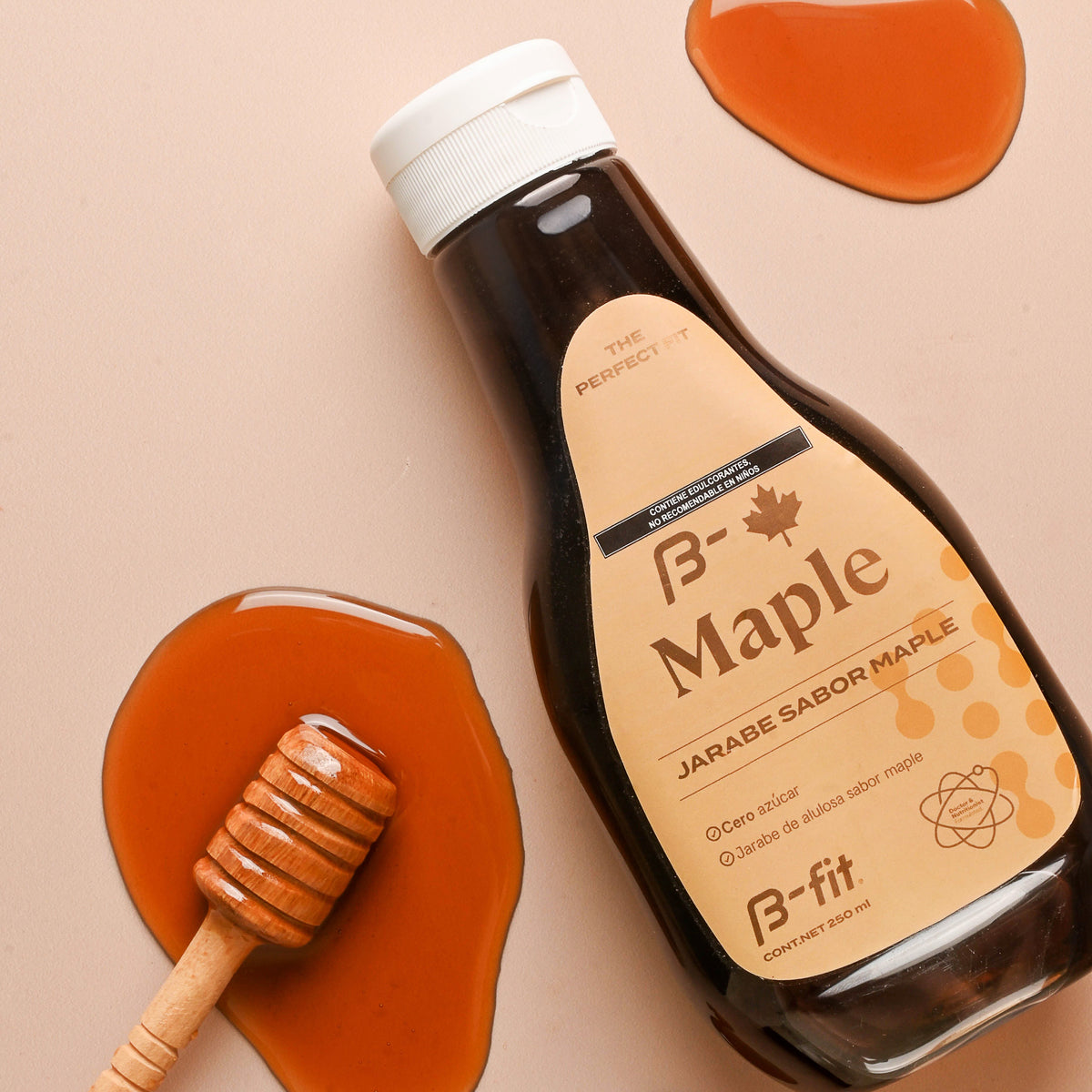 Miel maple sin azúcar Keto. | B-fit