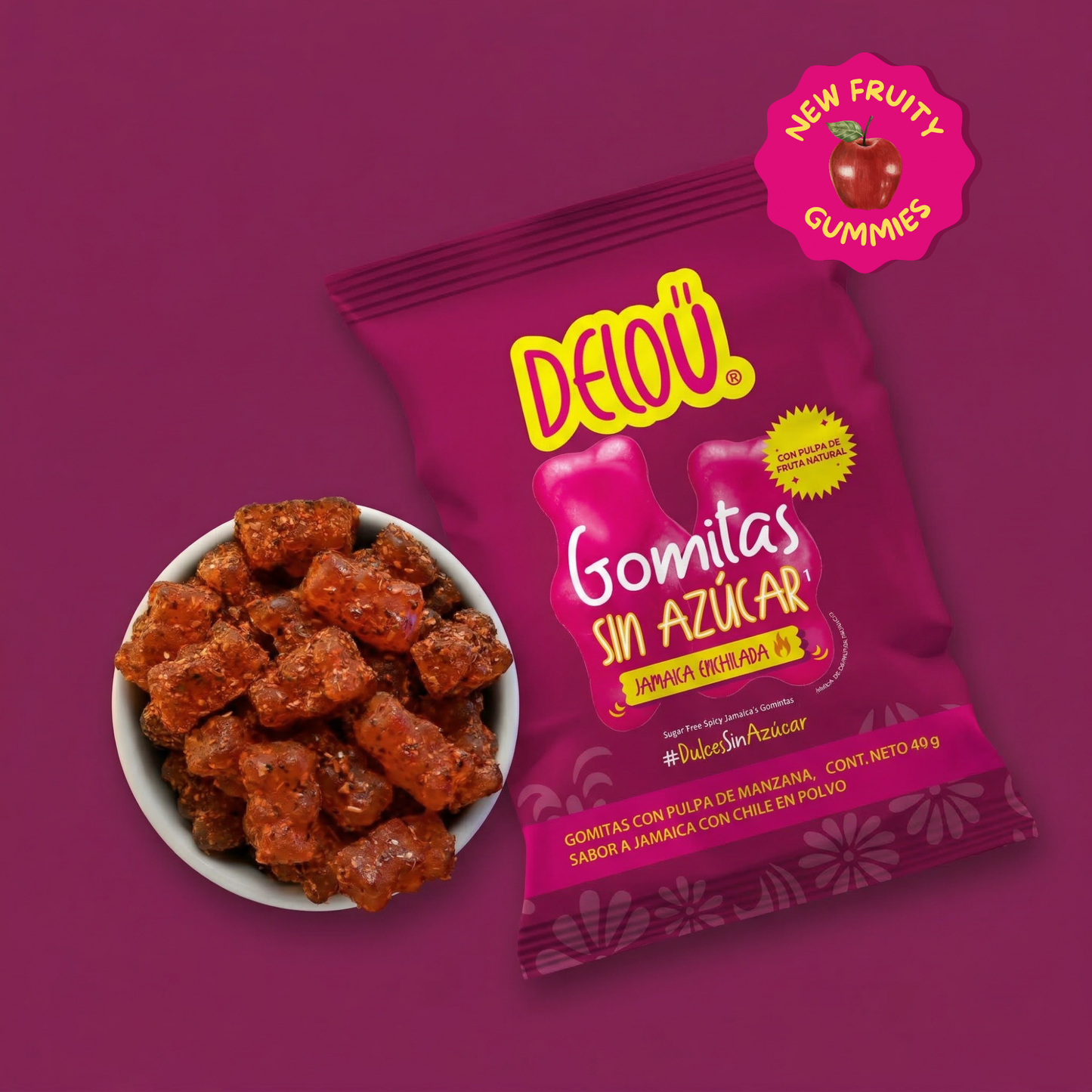 Deloü Ositos Jamaica Chile (Fruity Gummies) | Sin Sellos