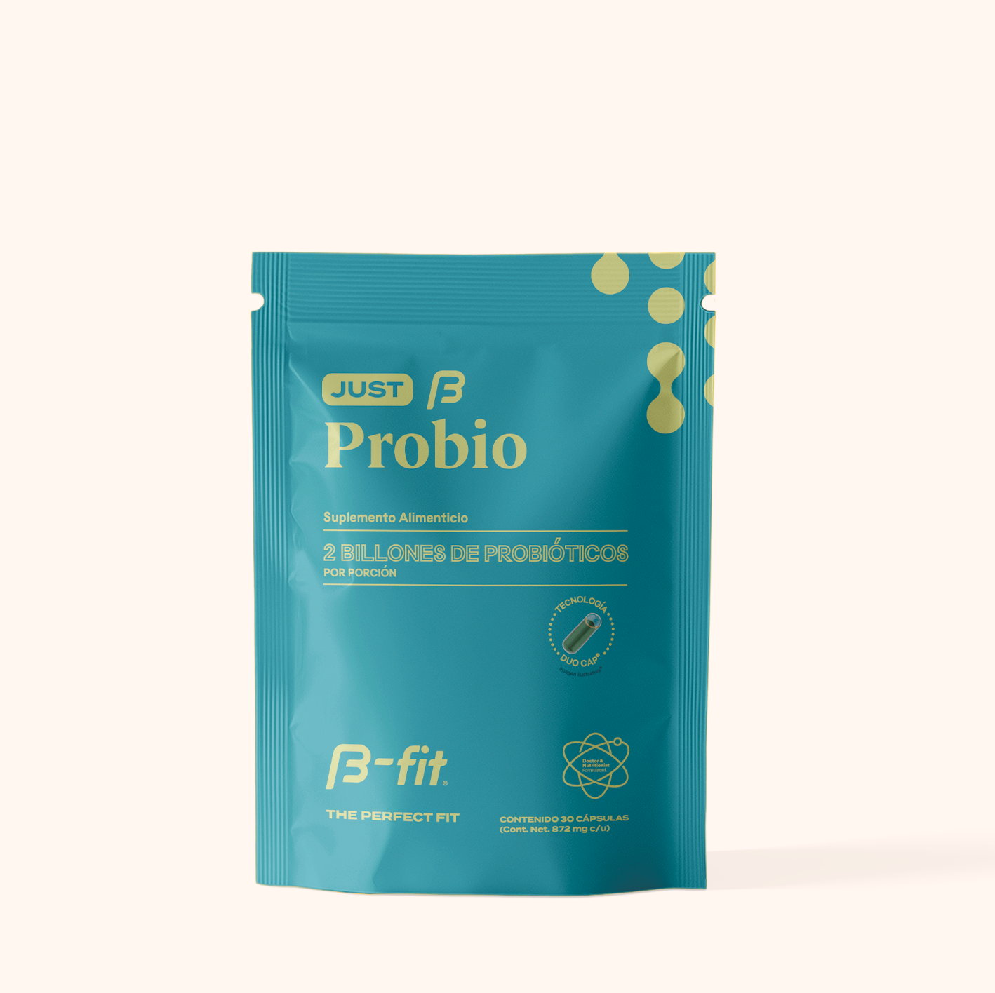 Just Probio probióticos y prebióticos DuoCap®