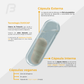 Cápsulas de probióticos y prebióticos - Just Probio 30 Cápsulas DuoCap