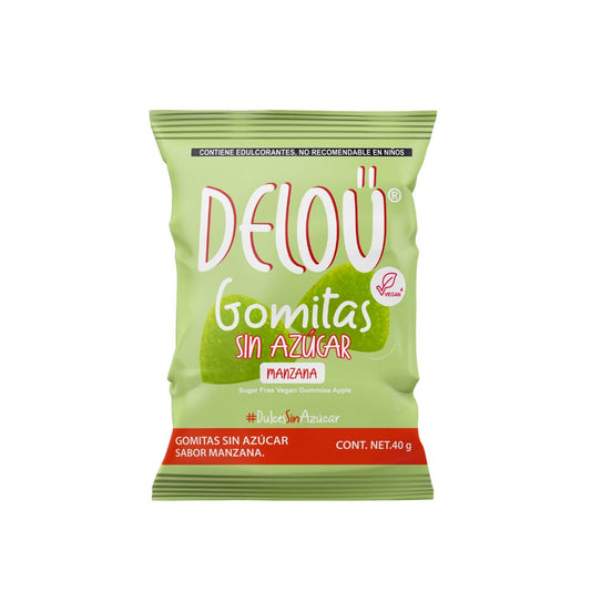 Deloü Gomitas sabor Manzana sin azúcar