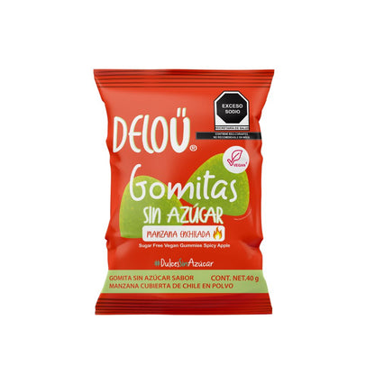 Deloü Gomitas sabor Manzana Enchilada sin azúcar