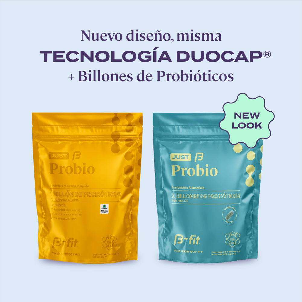 Just Probio probióticos y prebióticos DuoCap®