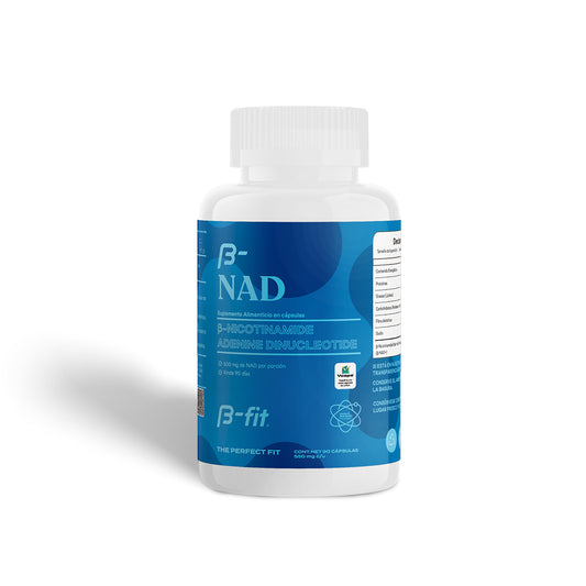 NAD (Nicotinamide Adenine Dinucleotide) - 90 Cápsulas