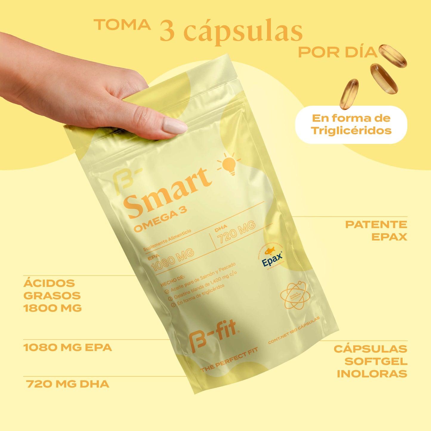 Omega 3 - Smart | B-fit