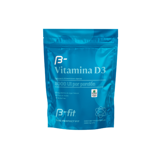 Vitamina D3 5000UI - 120 cápsulas