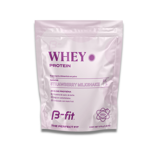 Proteína Whey sabor Fresa - 570g (19 servicios)