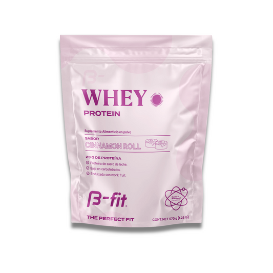 Proteína Whey sabor Rol de canela - 570g (19 servicios)