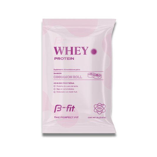 Proteina Whey Rol de canela 30g