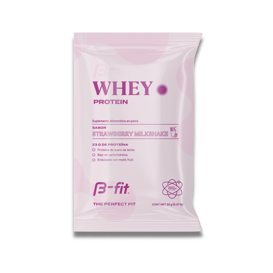 Proteína Whey sabor Fresa Sachet - 30g (1 servicio)