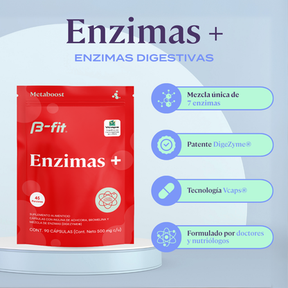 Enzymas Blend (DIGEZYME®) - 90 Cápsulas