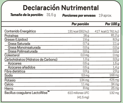 Proteína Vegana - 19 porciones (600g)