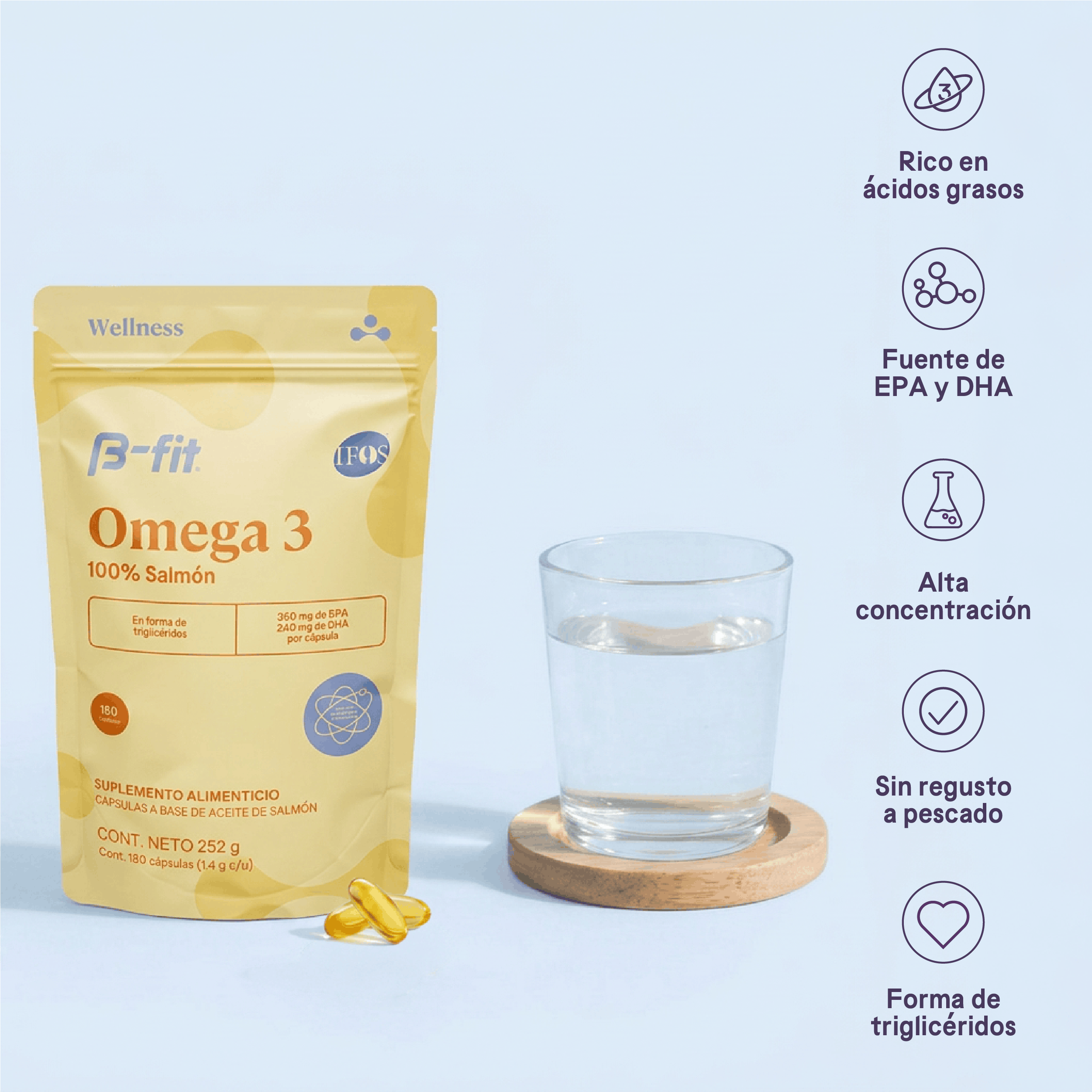 Smart Omega 3 - 100% Salmón Noruego