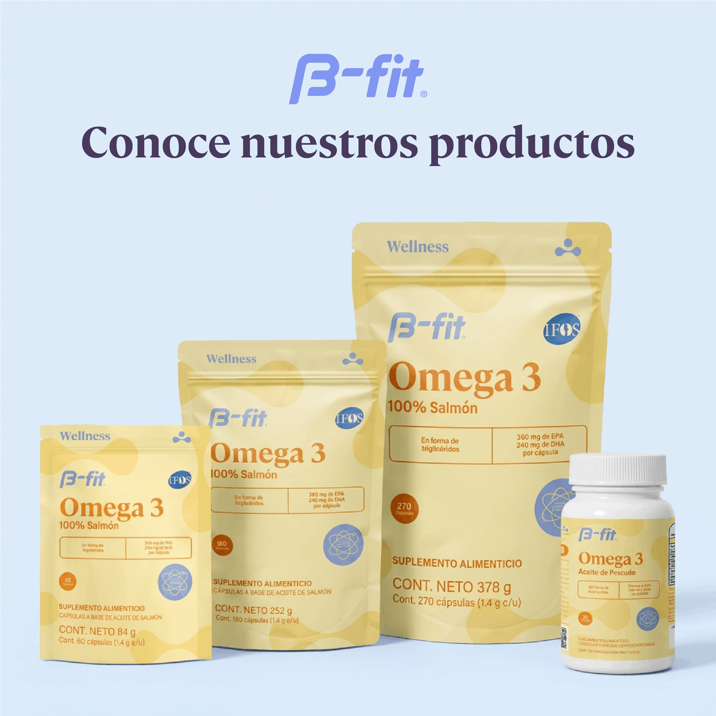 Smart Omega 3 - 100% Salmón Noruego